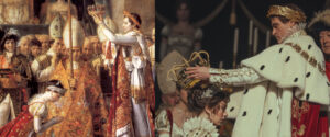 Incoronazioni di Napoleone e Giuseppina a confronto: Jacques Louis David e Ridley Scott